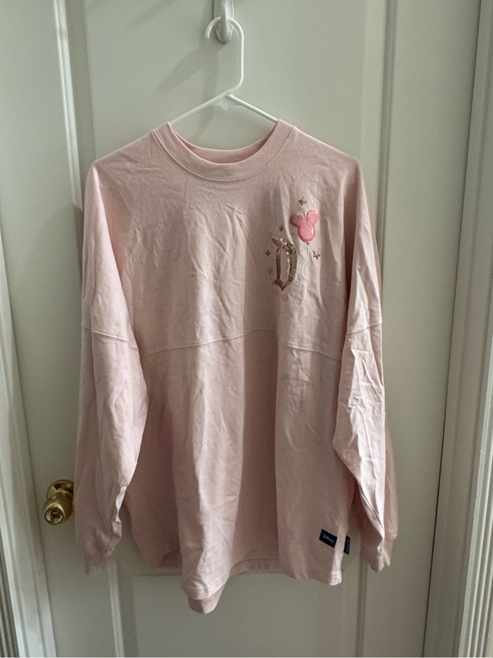 Disney Parks Pink Sequin Balloon Spirit Jersey